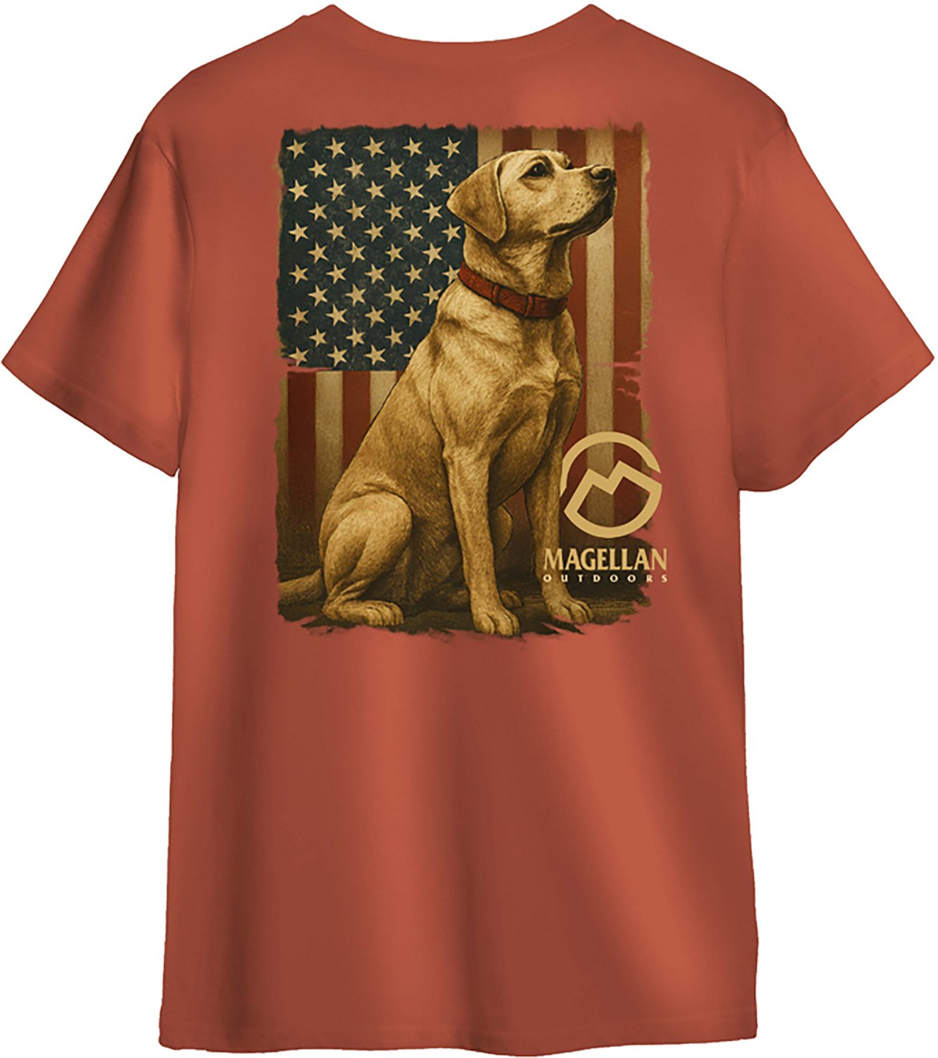 Magellan Outdoors Boys' Standing Flag Graphic T-shirt