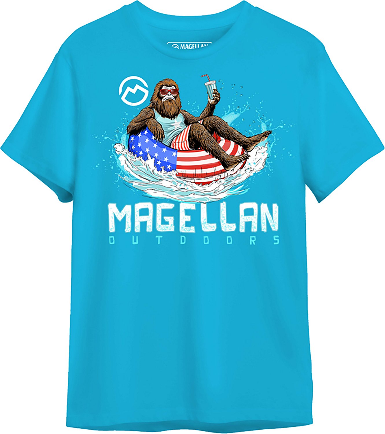 Magellan Outdoors Boys' Bigfoot Tubing Graphic T-shirt