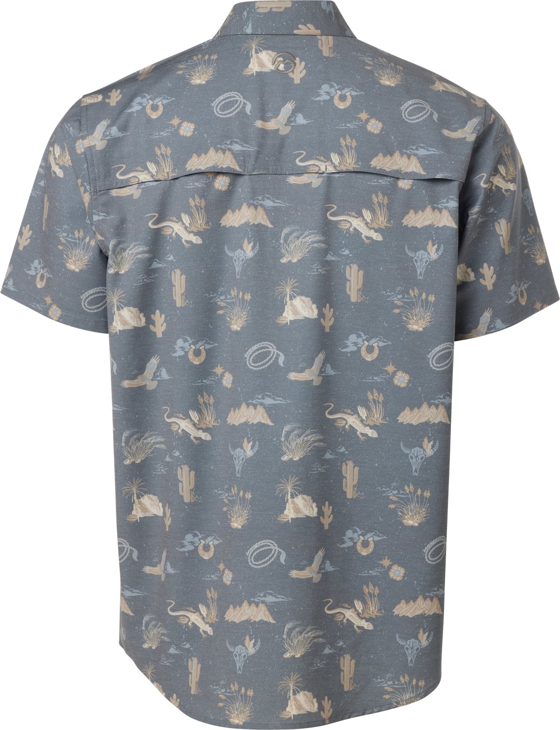 Magellan Outdoors Men's Shore and Line Washed Out Pocket Button-Down Fishing Shirt - view number 4