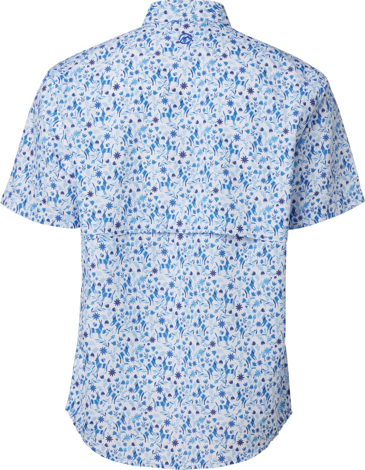 Magellan Outdoors Men’s Laguna Madre Cinco de Mayo Print Fishing Button Up Shirt - view number 2