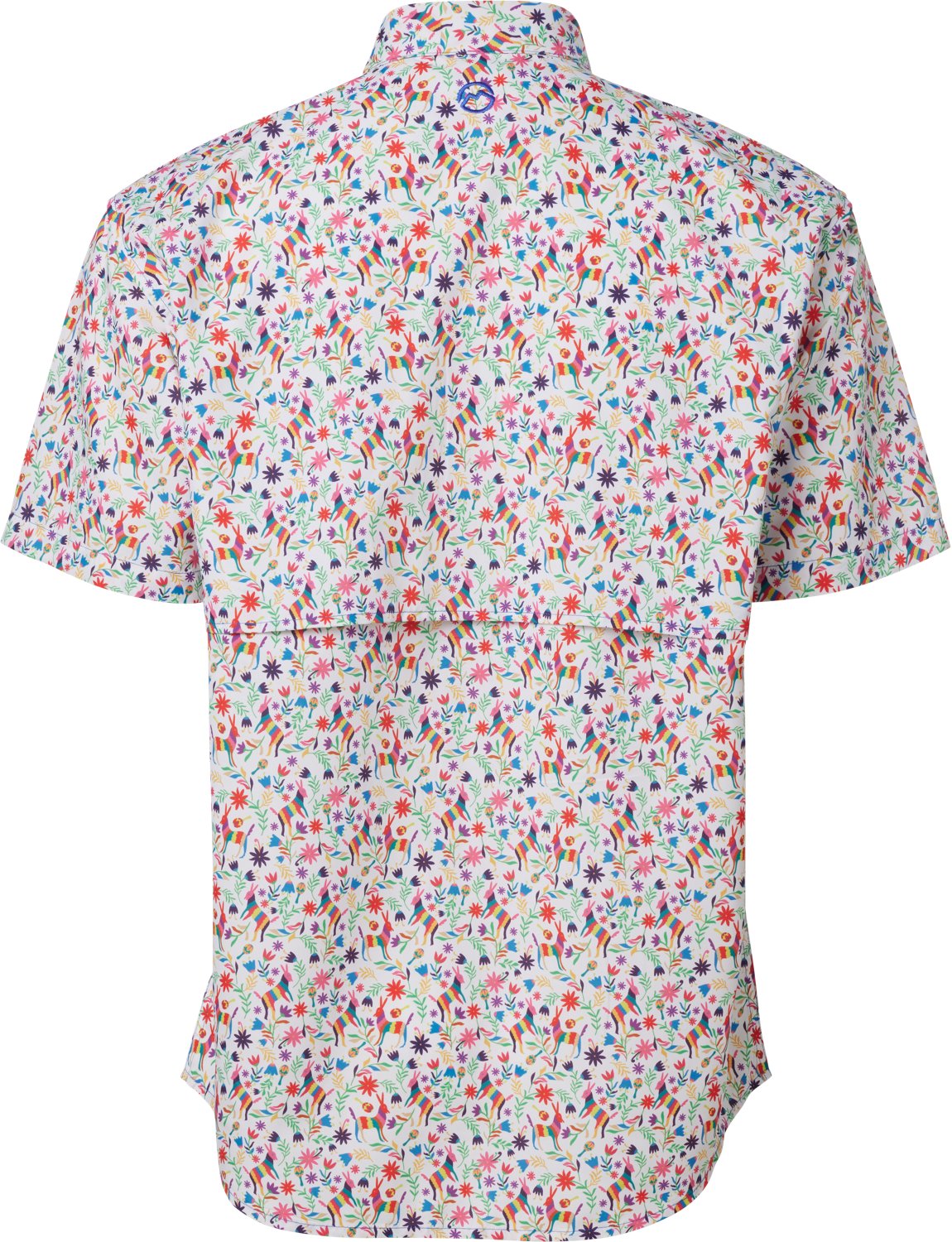 Magellan Outdoors Men’s Laguna Madre Cinco de Mayo Print Fishing Button Up Shirt
