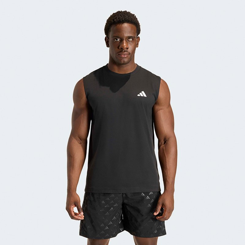 adidas Men's Workout Essentials Feelready Tank Top - Black