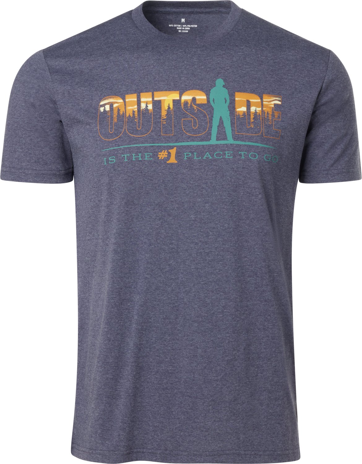 Academy Sports + Outdoors Men's Outside T-shirt - view number 3