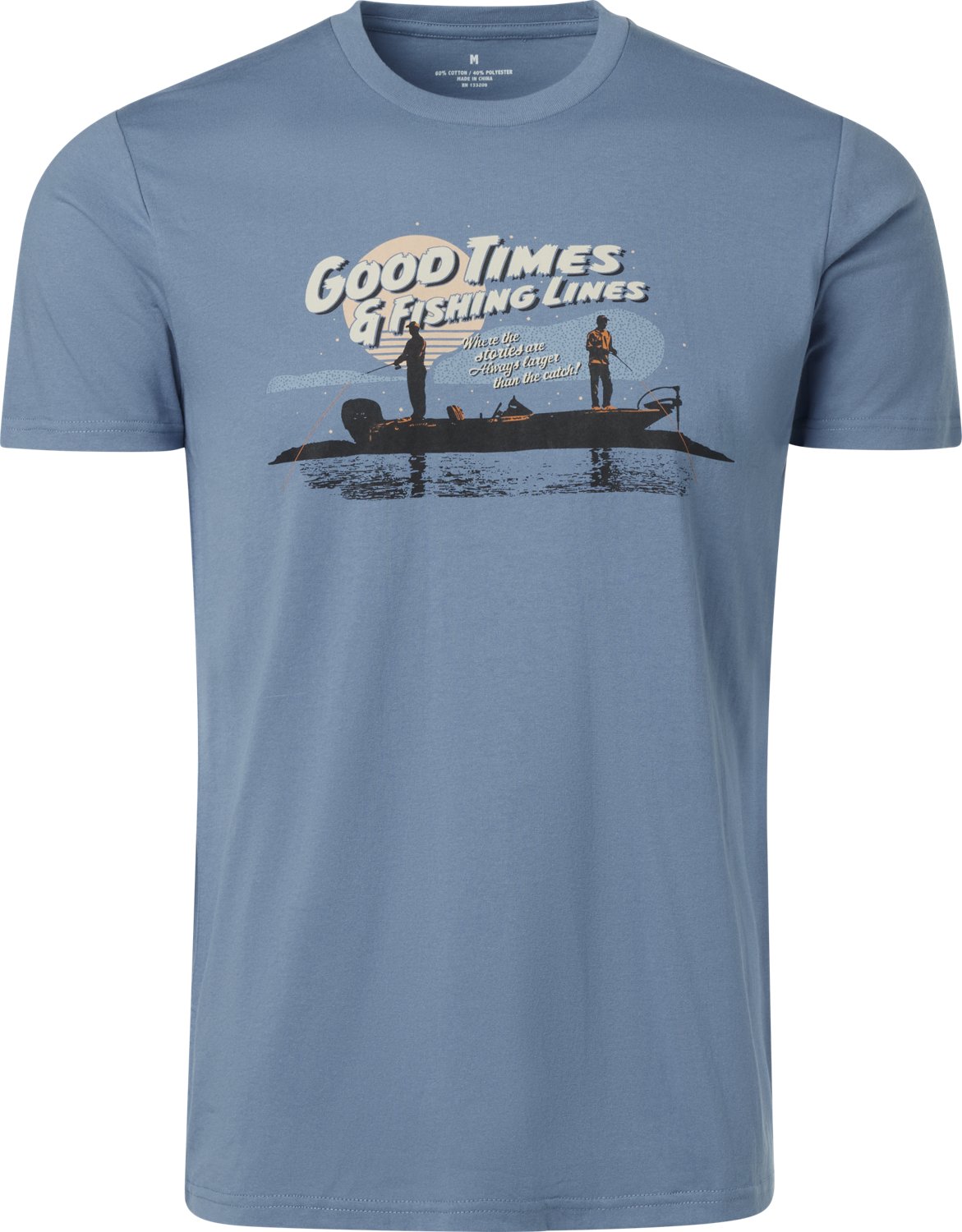 Academy Sports + Outdoors Men's Good Times T-shirt - view number 3