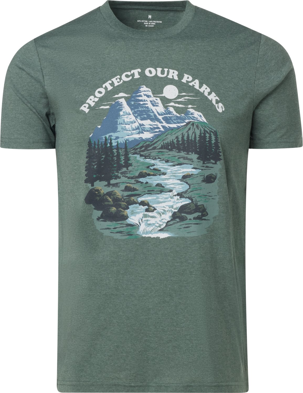 Academy Sports + Outdoors Men's Protect Our Parks T-shirt - view number 3