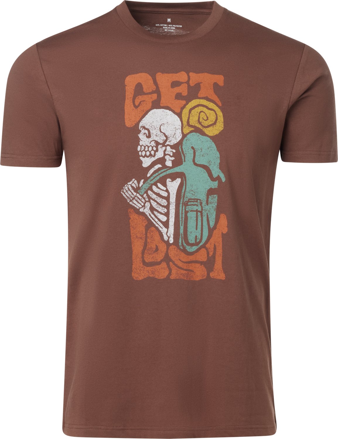 Academy Sports + Outdoors Men's Get Lost T-shirt - view number 3