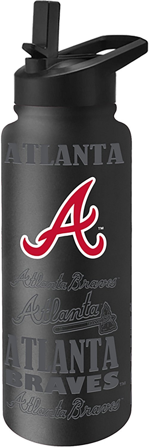 Logo Brands Atlanta Braves Replay 34 oz Quencher Bottle