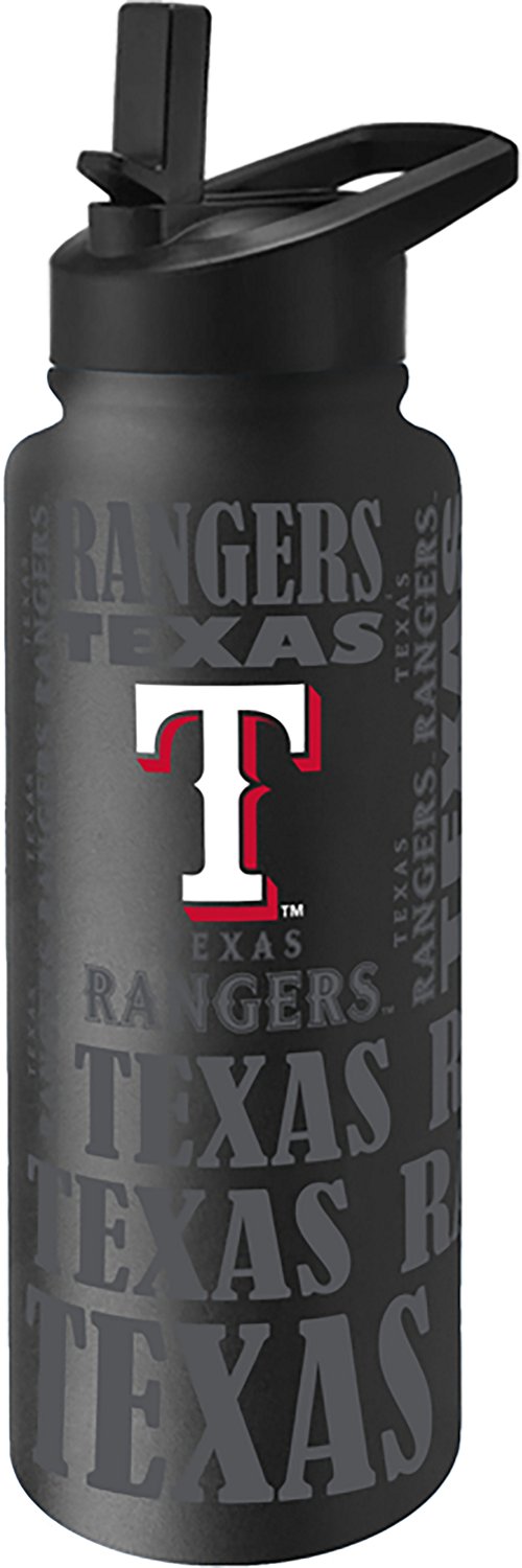 Logo Brands Texas Rangers Replay 34 oz Quencher Bottle