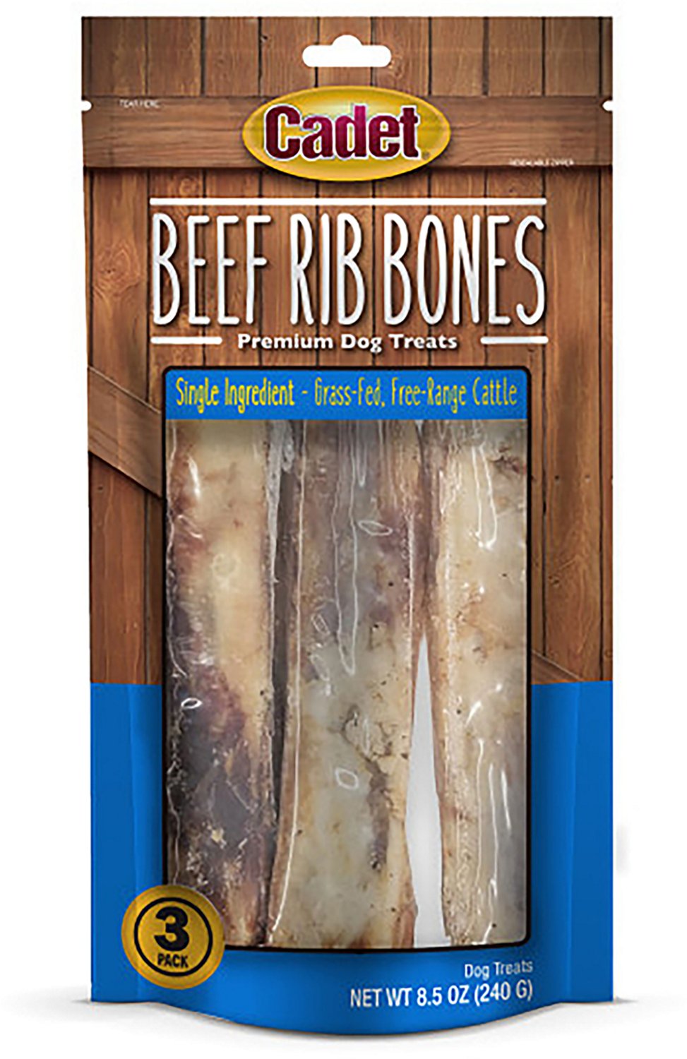 Cadet Beef Rib Bones 3-Pack