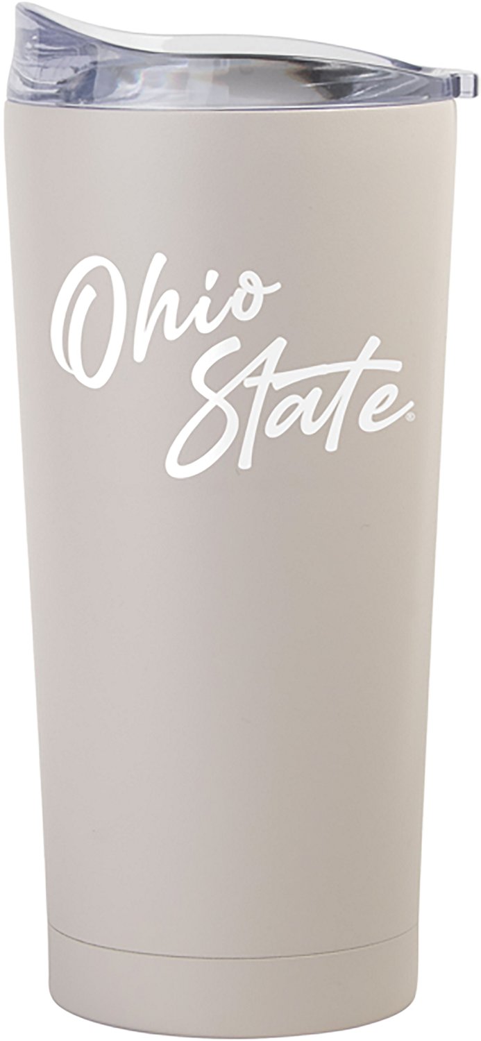 Logo Ohio State University Buckeyes Script 20 Ounce Powder Coat Tumbler