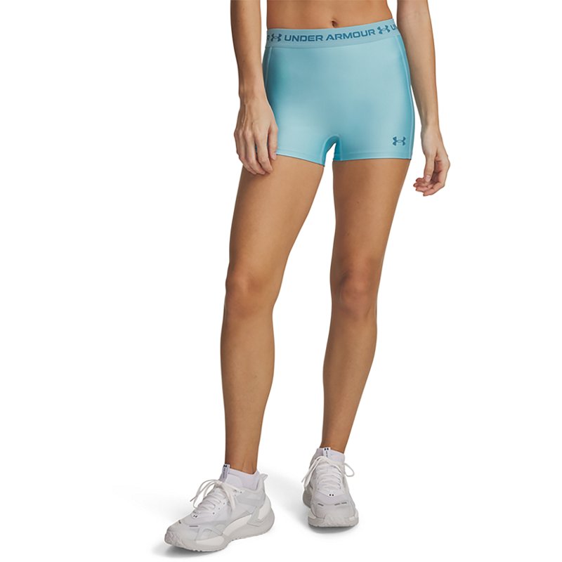 Under Armour Women's HeatGear Shorty Shorts 3 inches