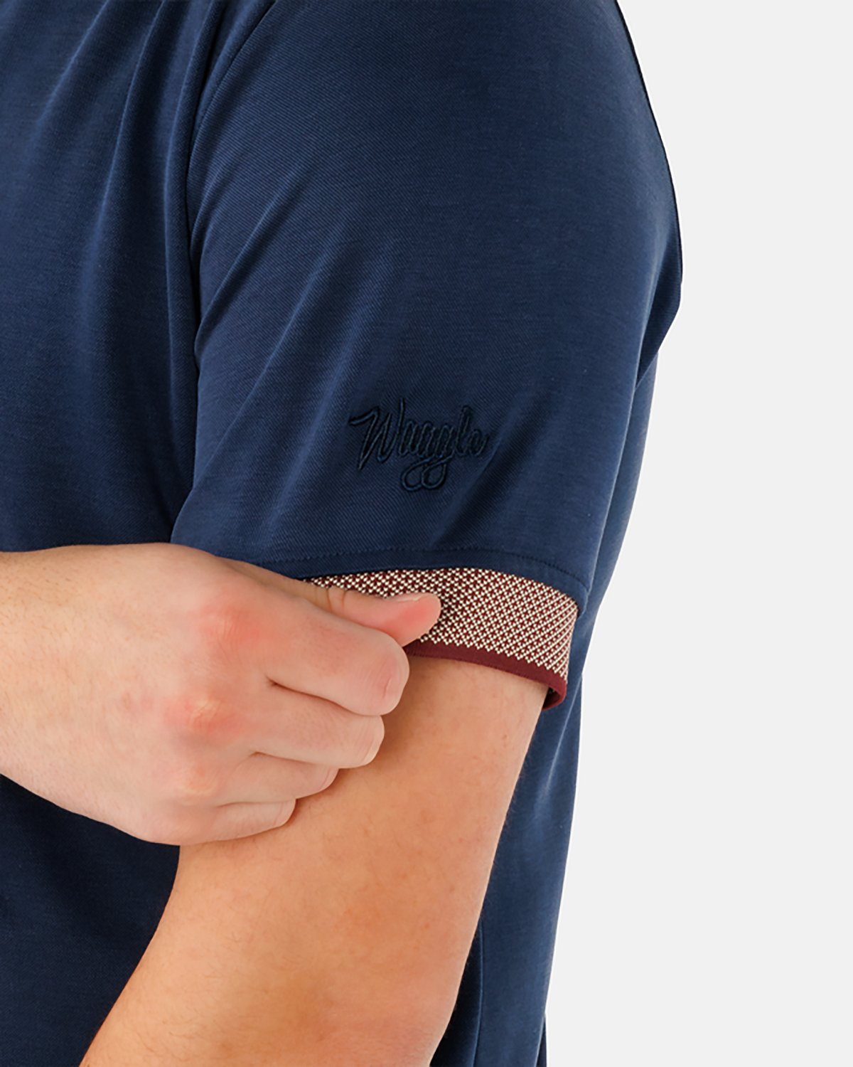 Waggle Golf Men’s Roost Habitat Polo - view number 5