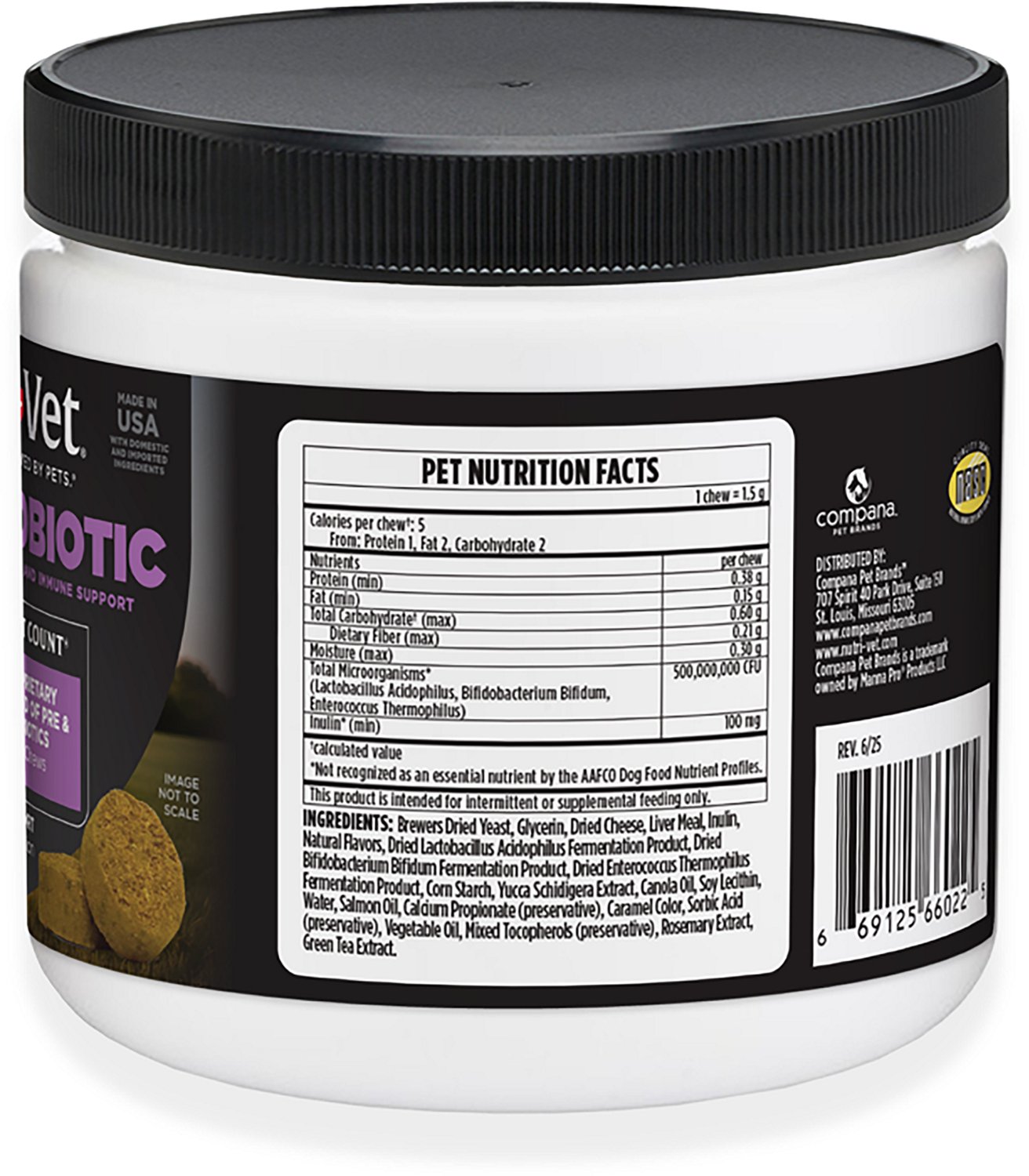 Nutrivet K9 Pre & Probiotic Soft Chews 120-Pack - view number 2