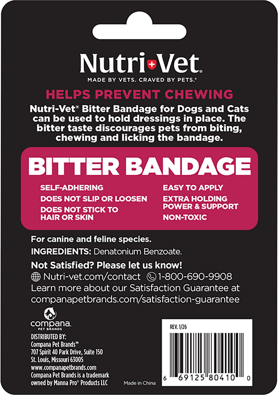 Nutrivet K9 2 in. Bitter Bandage - view number 2