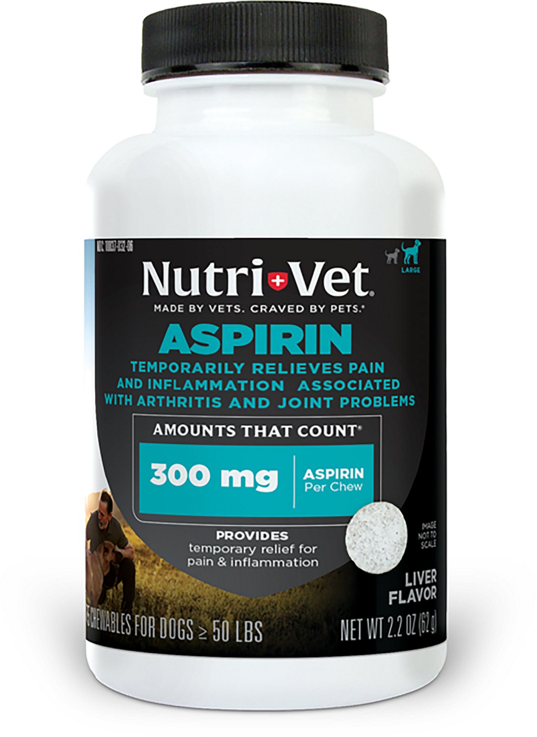 Nutrivet 300 mg K9 Aspirin 75-count - view number 3