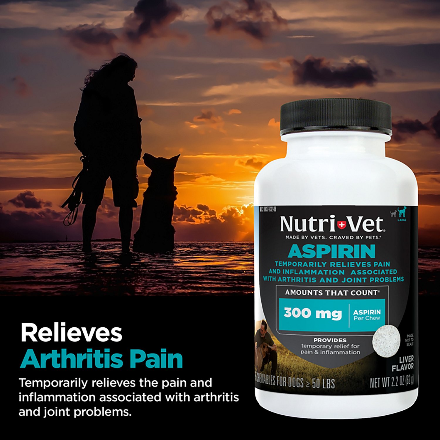 Nutrivet 300 mg K9 Aspirin 75-count - view number 4