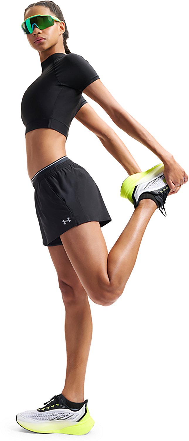 Under Armour Women's HeatGear Crop Mock T-shirt - view number 4