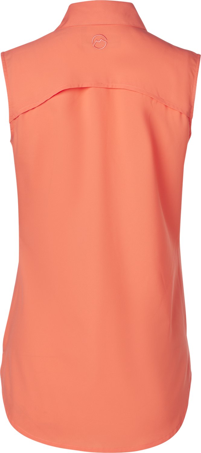 Magellan Outdoors Women's Overcast Sleeveless Fishing Shirt                                                                      - view number 2