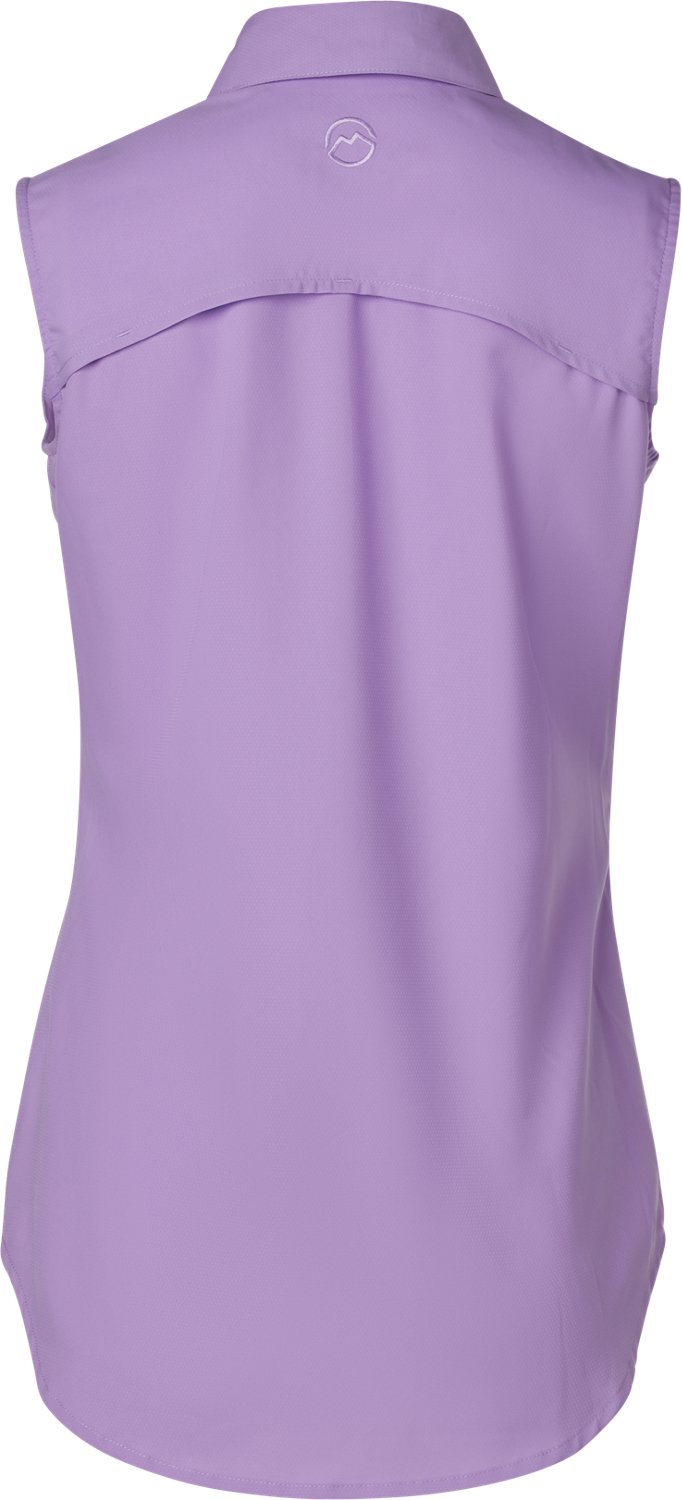 Magellan Outdoors Women's Overcast Sleeveless Fishing Shirt                                                                      - view number 2