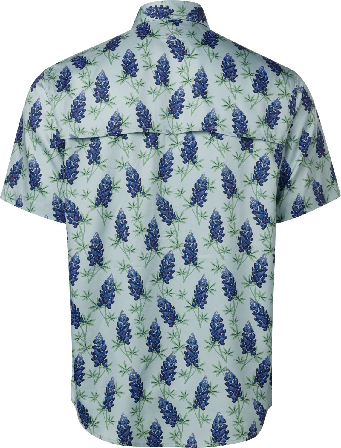 Magellan Outdoors Men's FishGear Local State Texas Print Short Sleeve Button-Down Shirt - view number 2