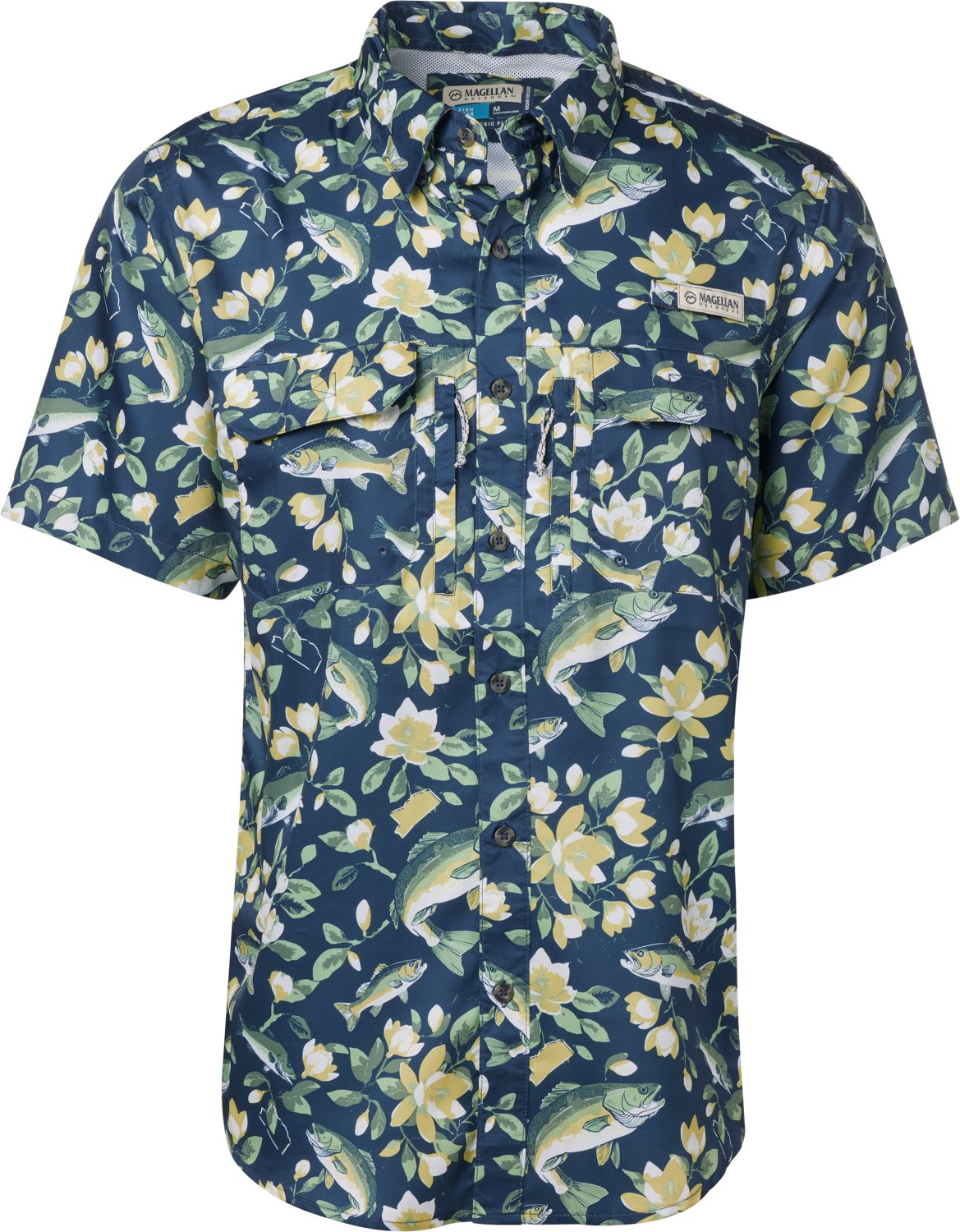 Magellan Outdoors Men's Mississippi Local State Print Shirt - view number 3