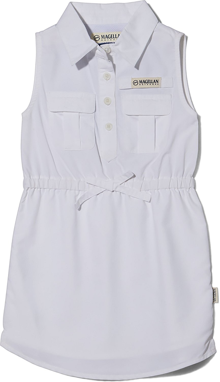 Magellan Outdoors Girls' 4-6X Laguna Madre SL Dress