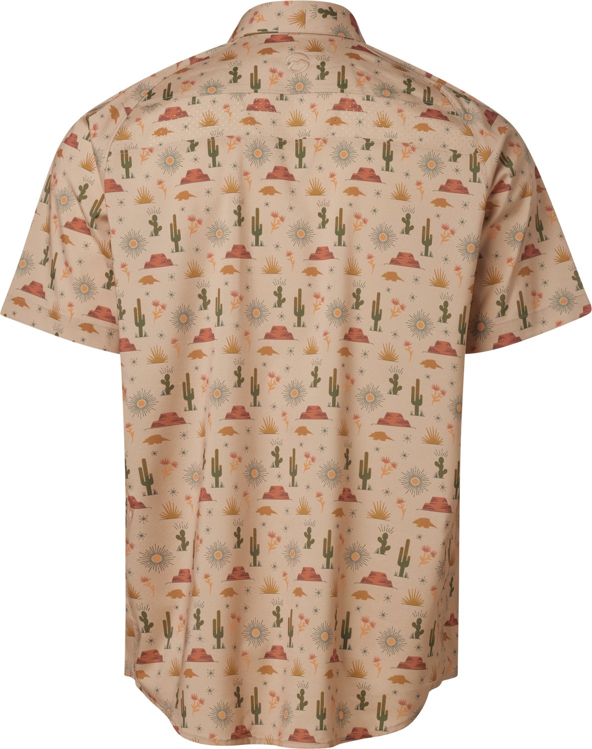 Magellan Outdoors Men's Hickory Canyon Print Short Sleeve Shirt                                                                  - view number 3