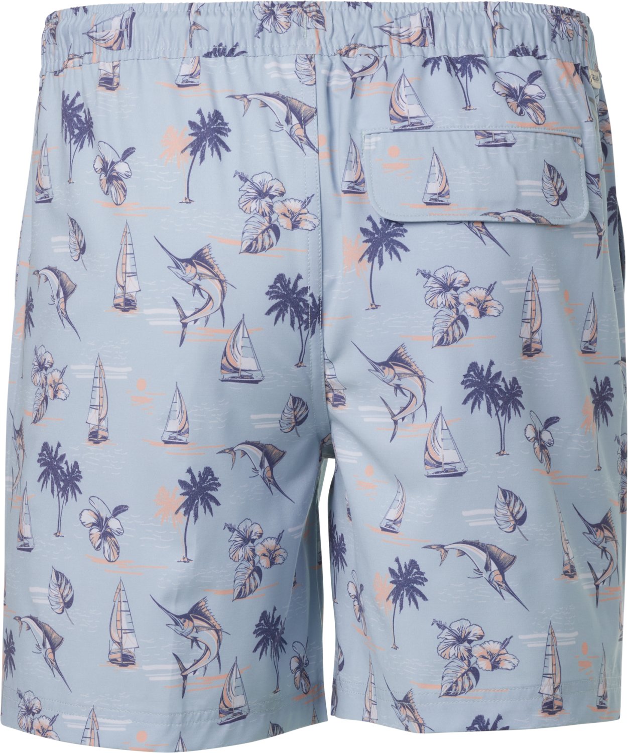 Magellan Outdoors Men’s Shore & Line Print Shorts 7 in - view number 2