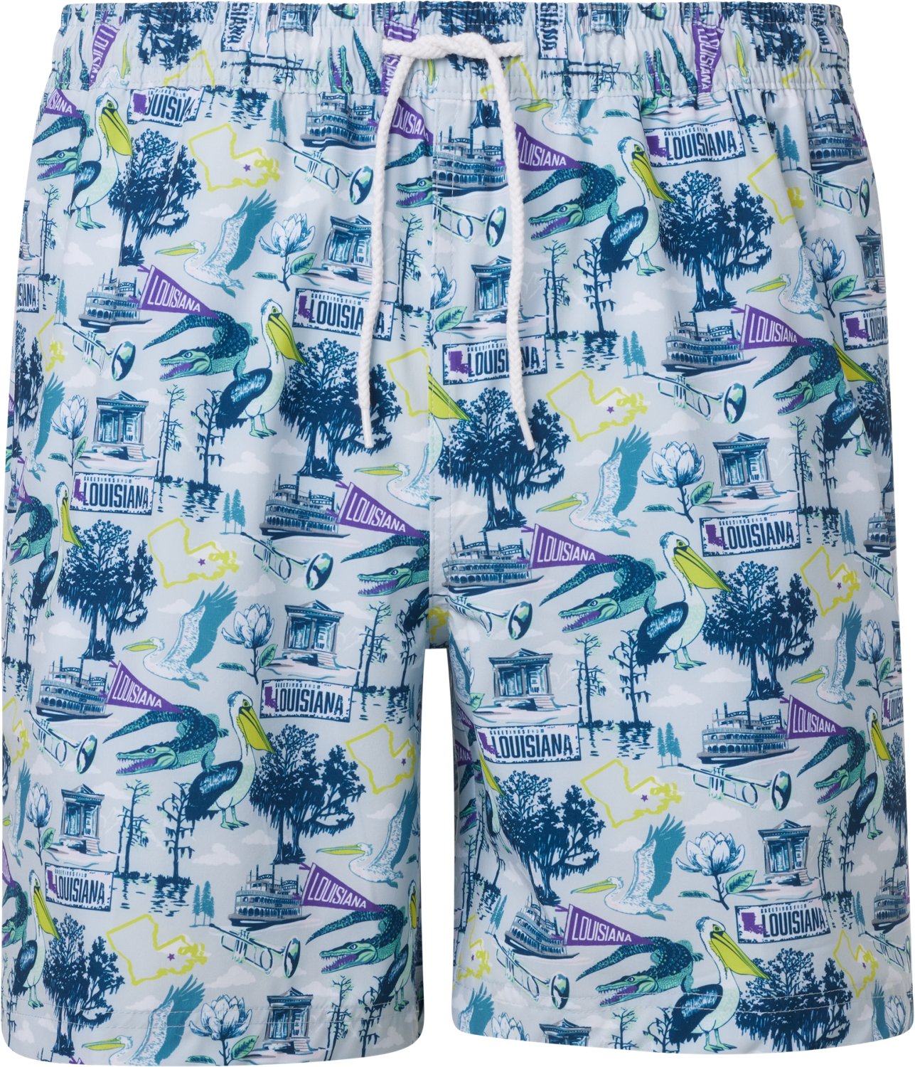 Magellan Outdoors Men’s LA Local State Boat Shorts 7 in - view number 3