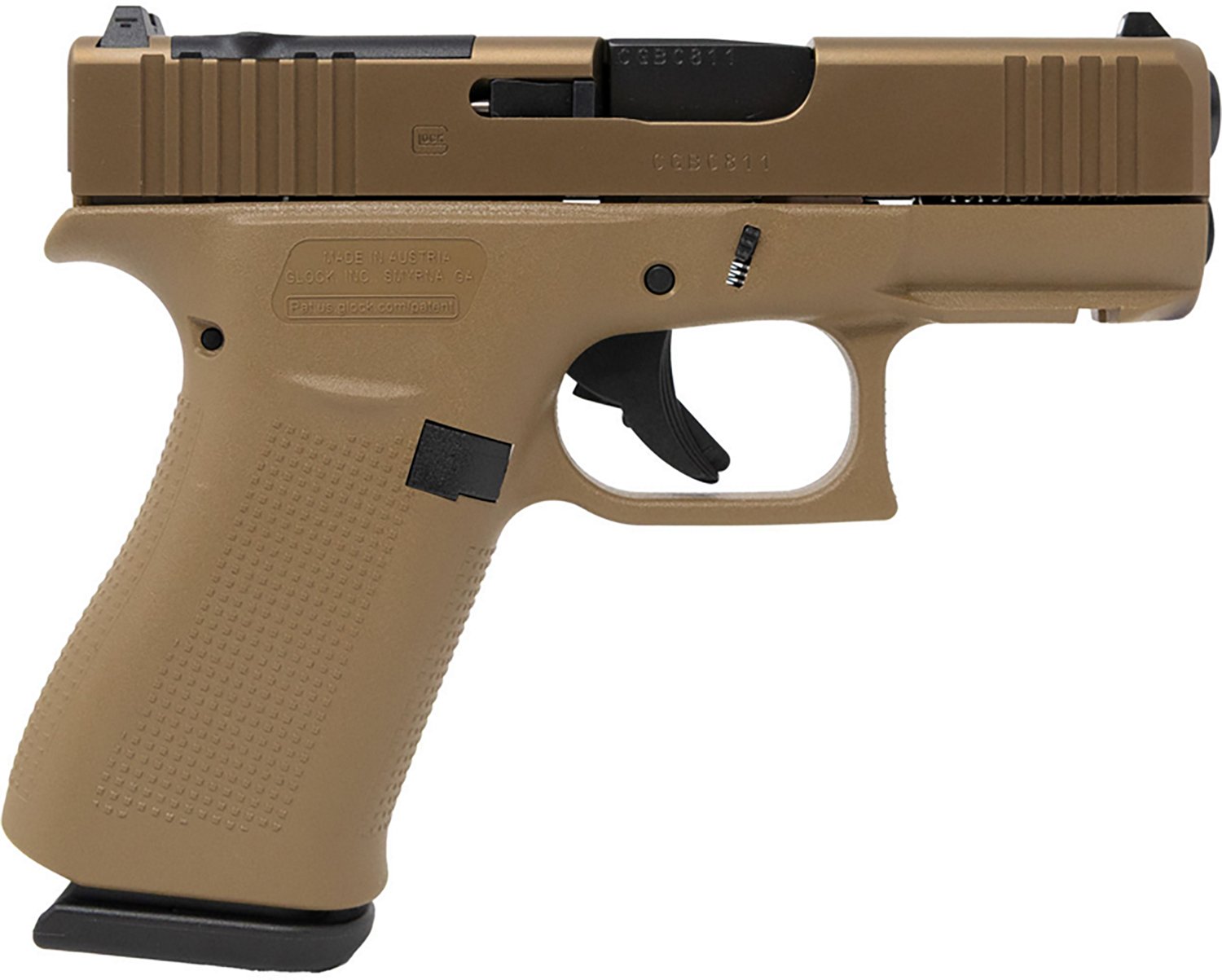 Glock 43X MOS 9mm Semi Automatic Pistol