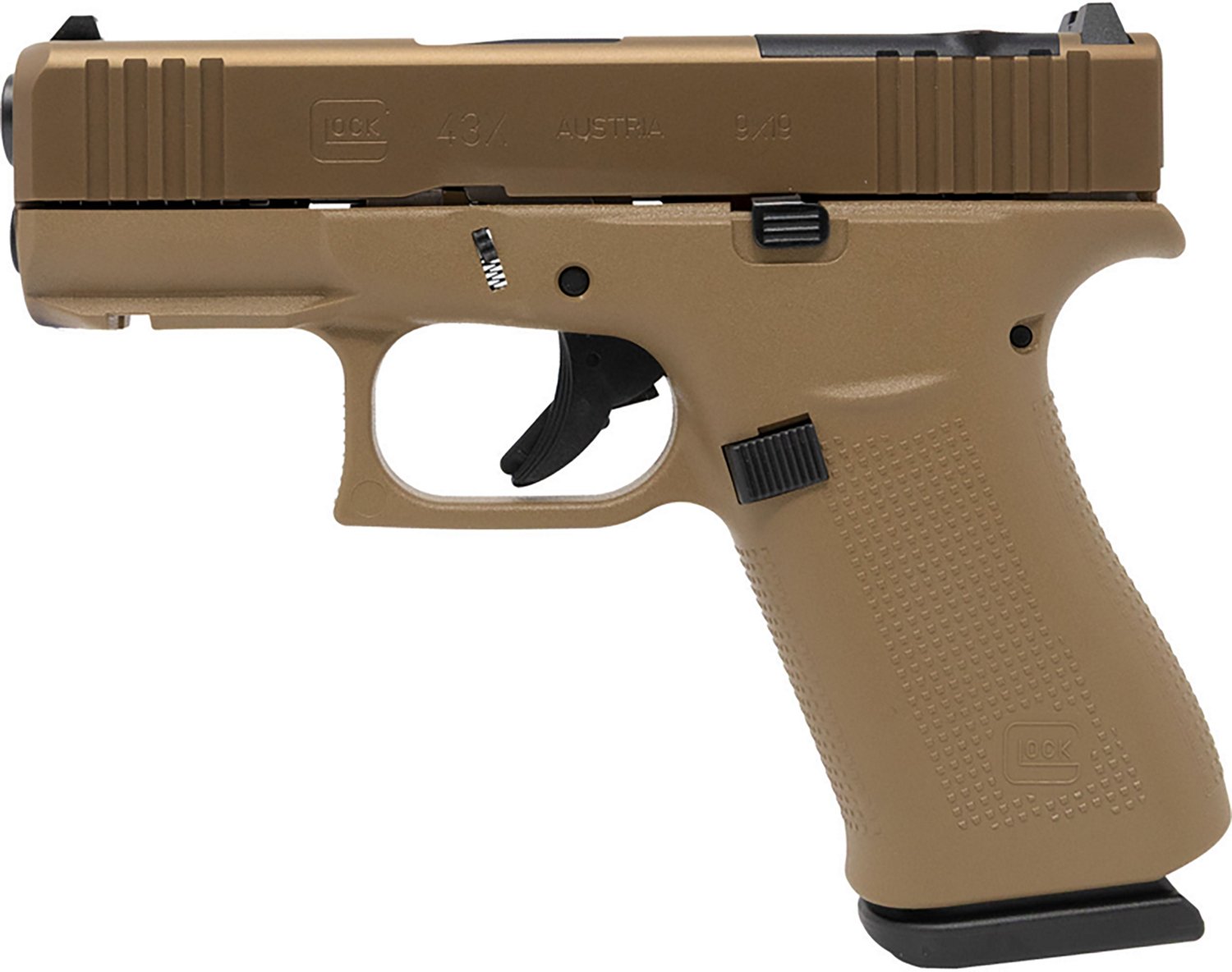 Glock 43X MOS 9mm Semi Automatic Pistol - view number 2