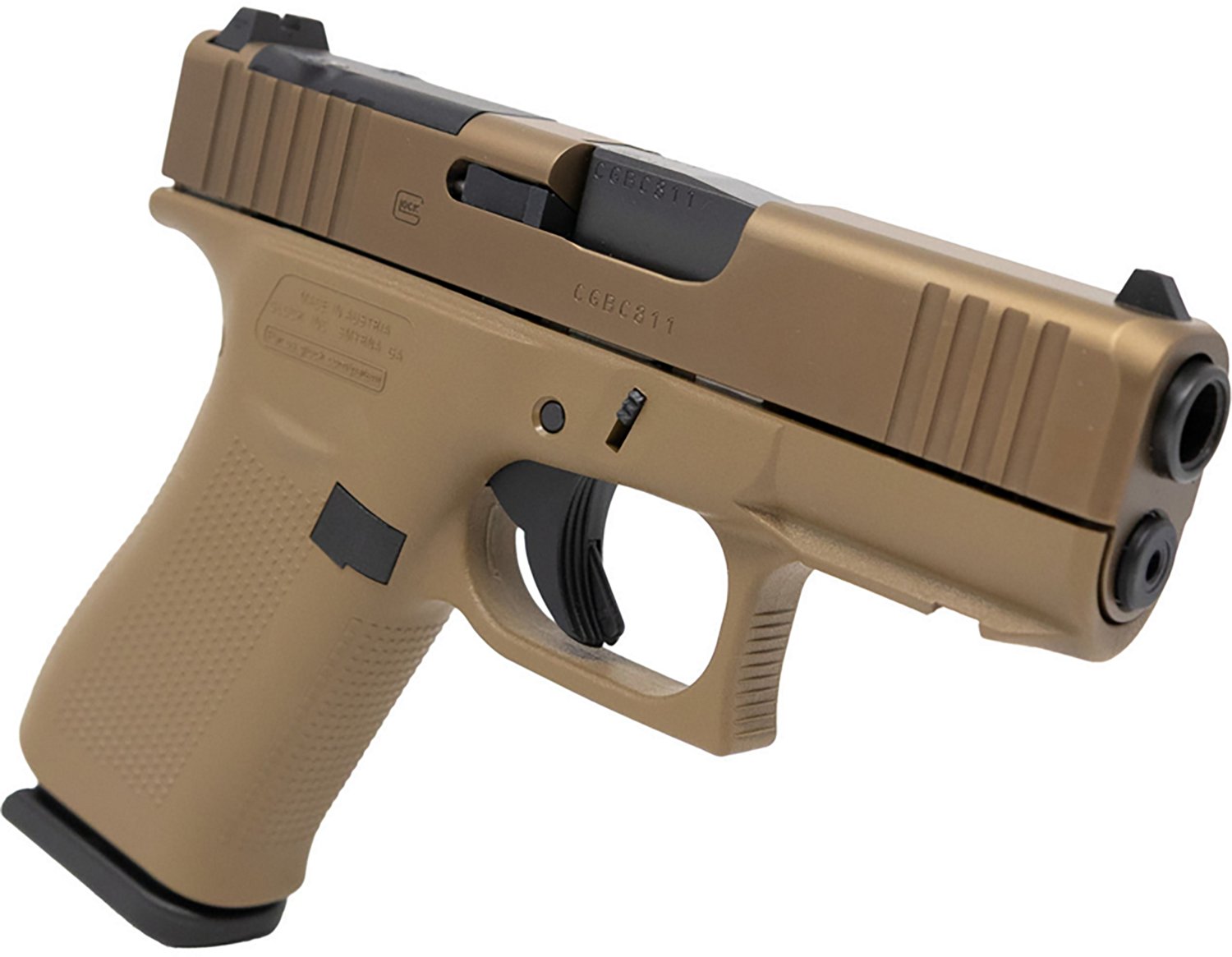 Glock 43X MOS 9mm Semi Automatic Pistol - view number 3