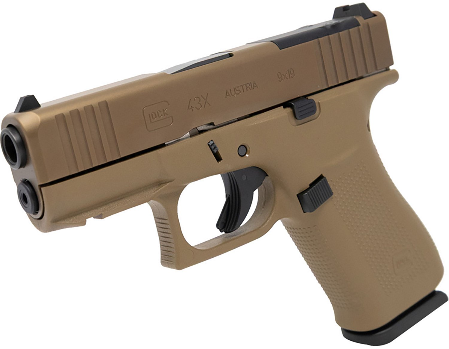 Glock 43X MOS 9mm Semi Automatic Pistol - view number 4