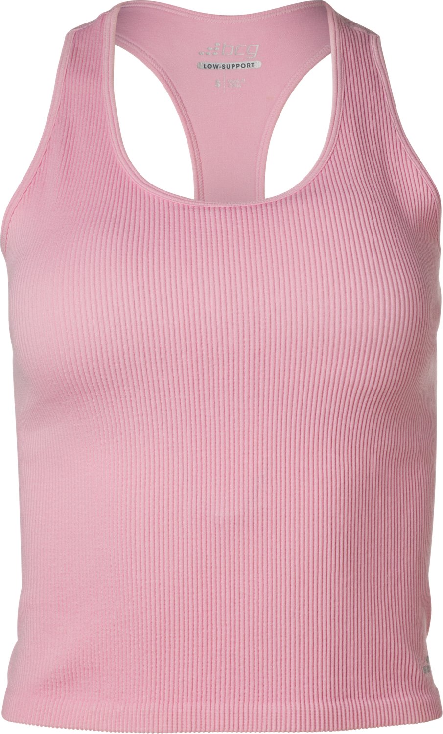 BCG Women's Low Seamless Rib Tank Bra