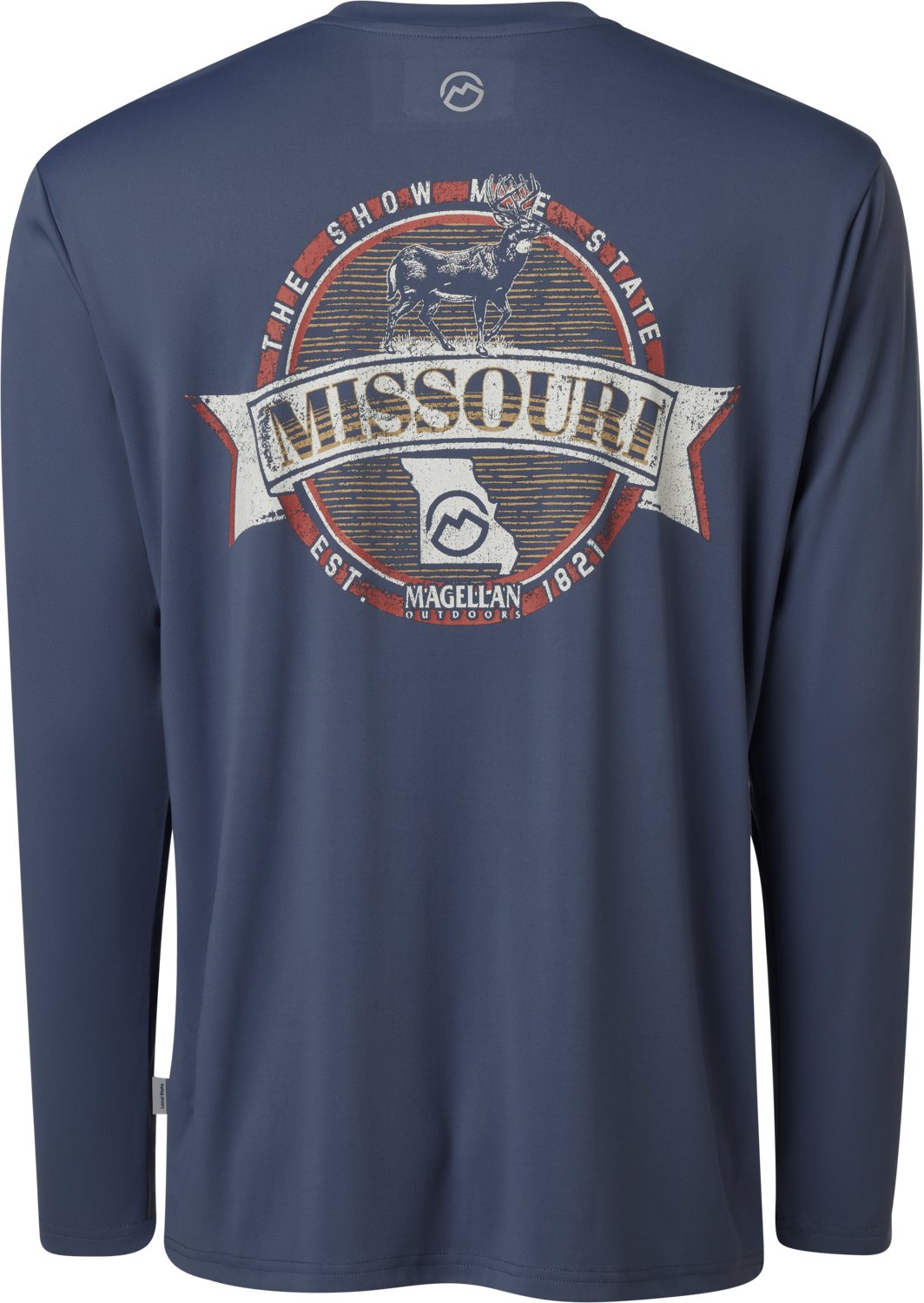 Magellan Outdoors Men's Local State Missouri Graphic Crew Long Sleeve T-shirt - view number 3