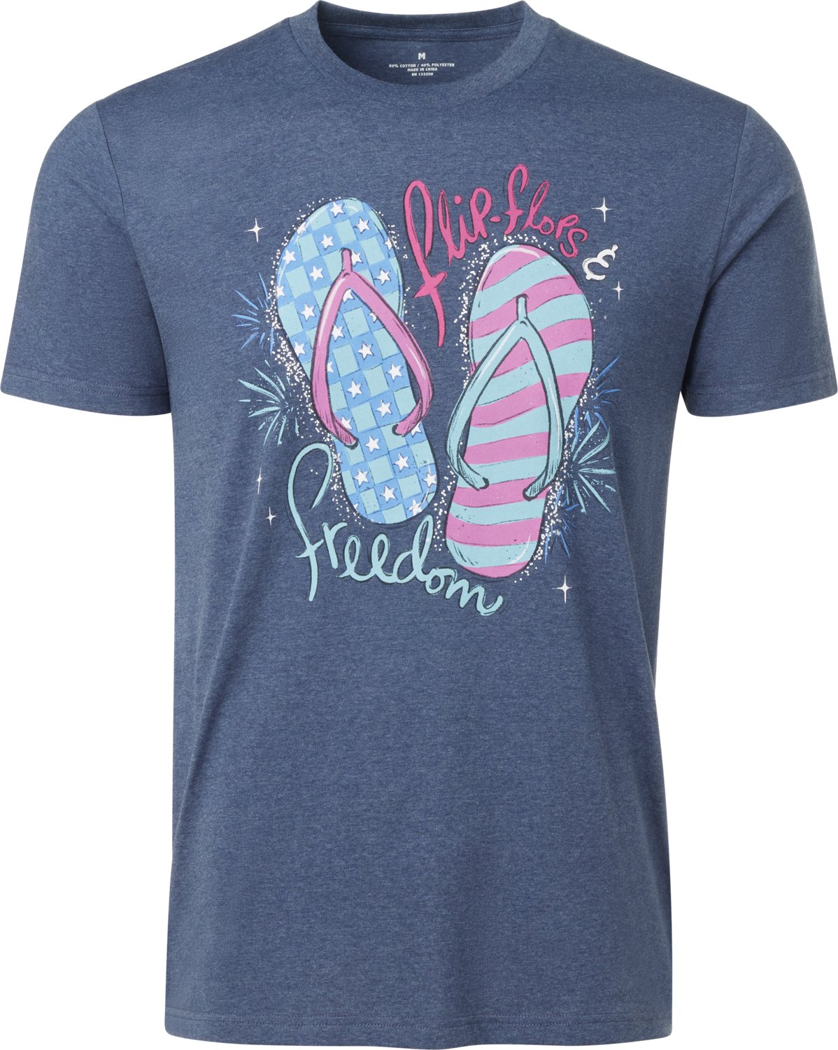 Academy Sports + Outdoors Women's Americana Flip Flops T-shirt