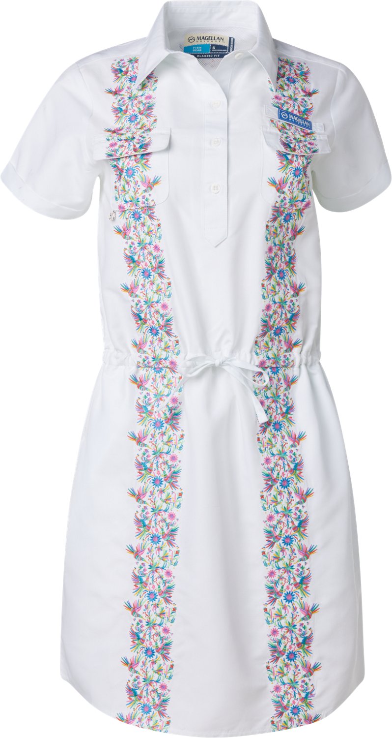 Magellan Outdoors Women's Otomi Guayabera Dress
