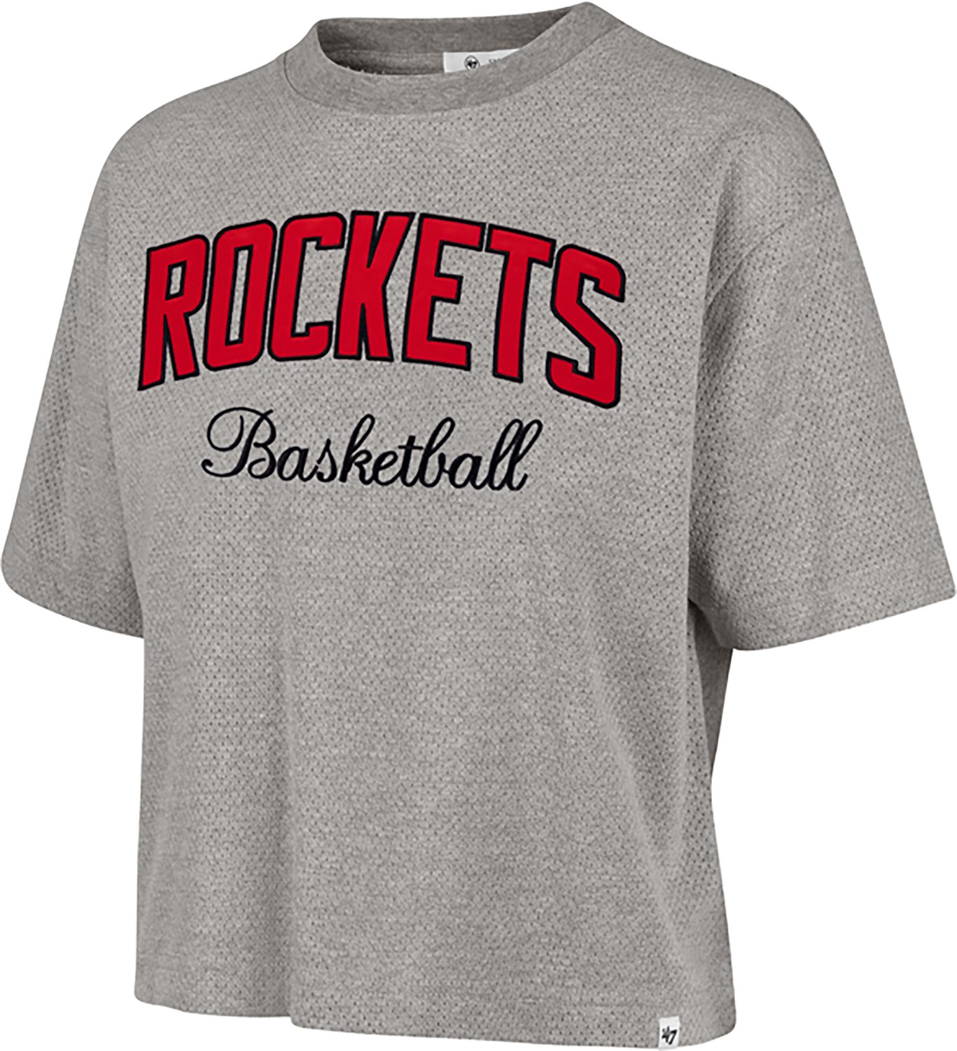 '47 Women's Houston Rockets Pivot Drop Needle T-Shirt