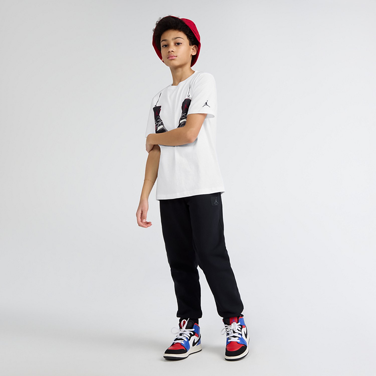 Jordan Boys' AJ3 Shoe Strings T-shirt - view number 3