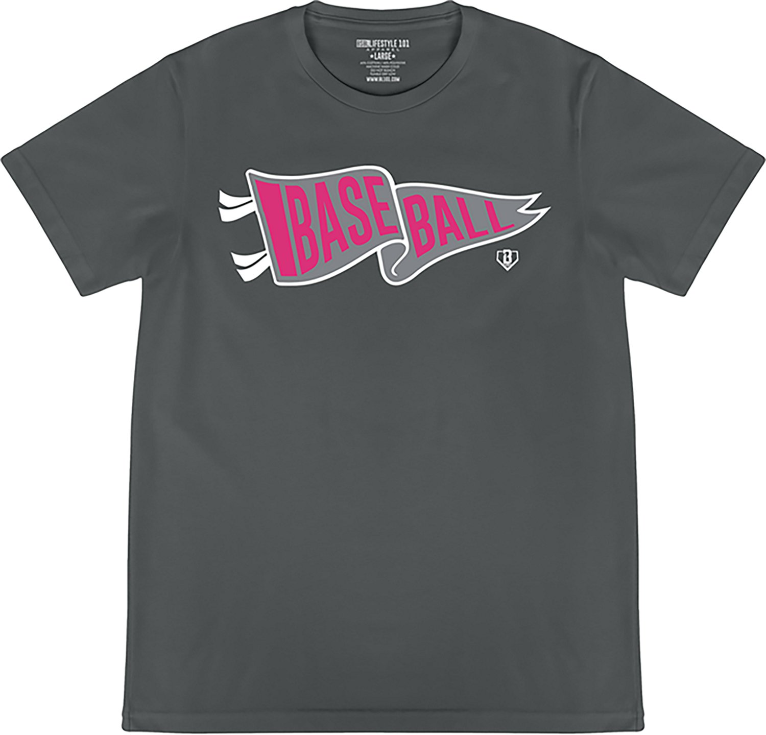 Baseball Lifestyle 101 Boys' Pennant Graphic T-shirt