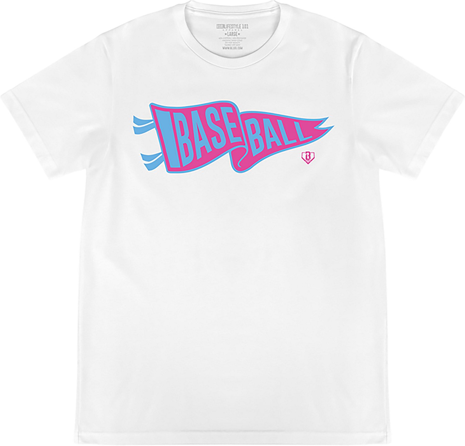 Baseball Lifestyle 101 Boys' Pennant Graphic T-shirt
