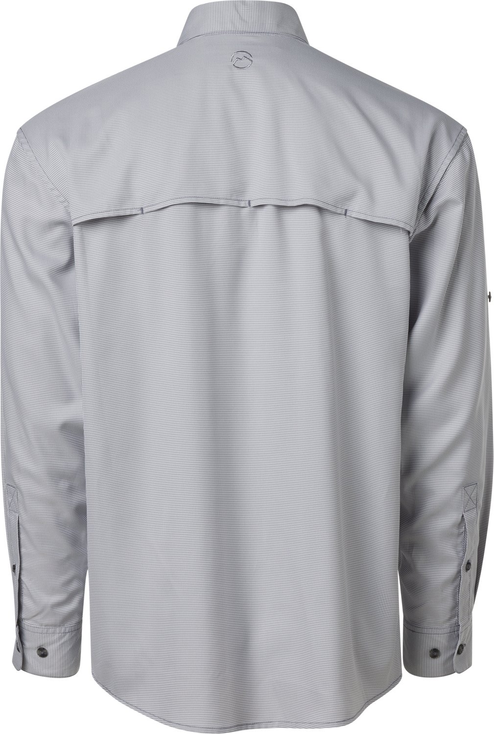 Magellan Outdoors Aransas Pass Mini Check Long Sleeve Fishing Shirt - view number 4