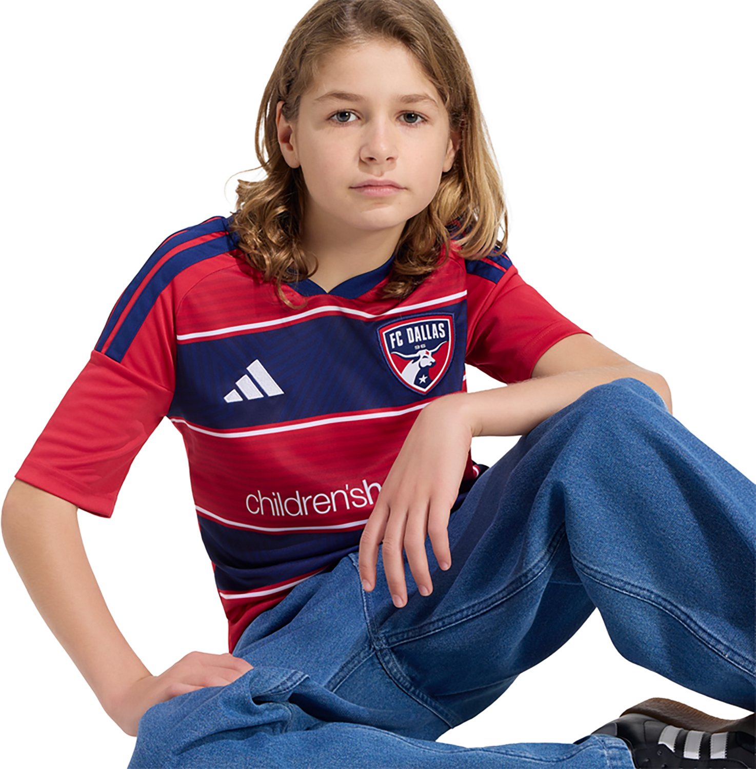 adidas Kids' FC Dallas 26/27 Home Jersey - view number 3