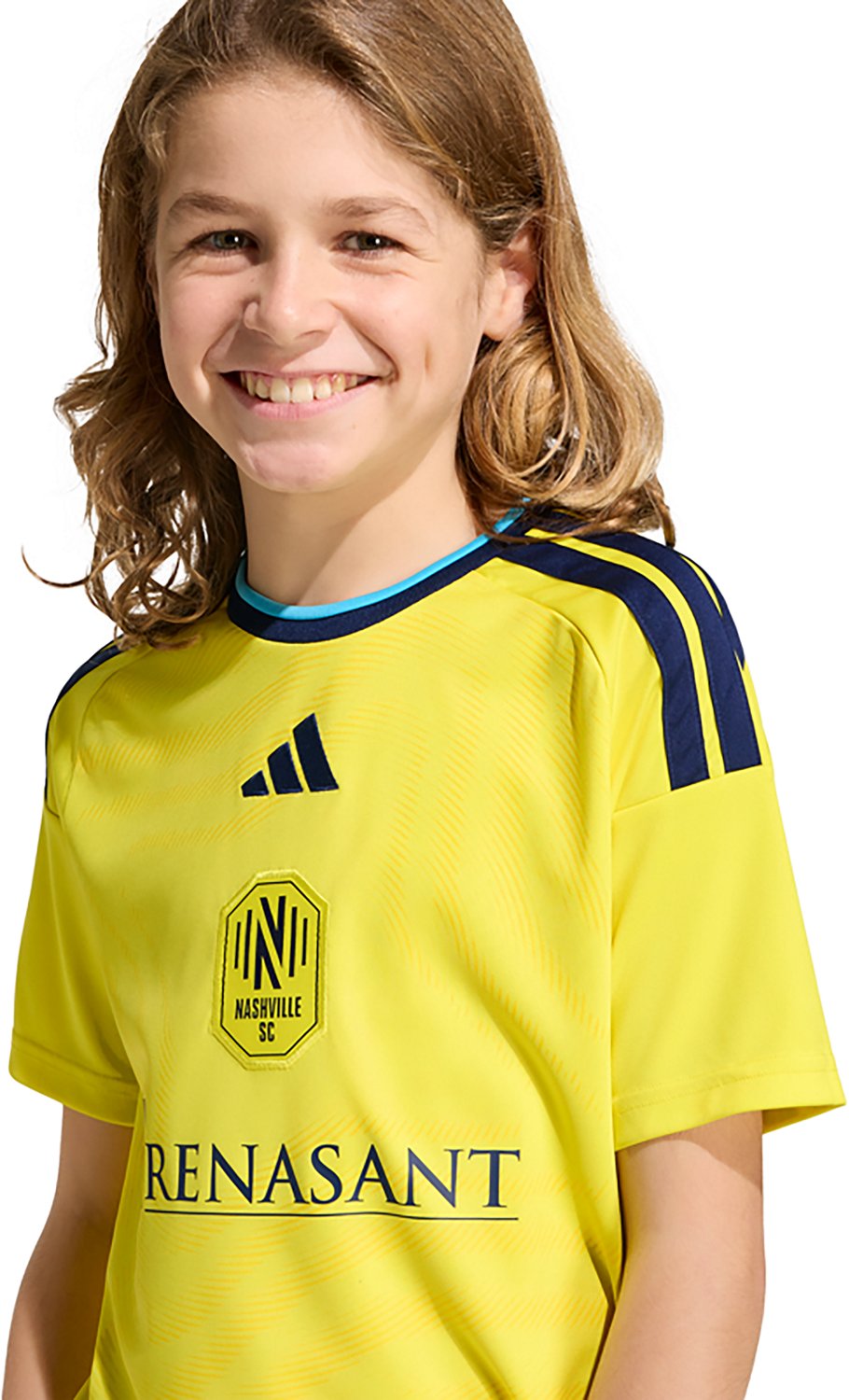 adidas Kids’ Nashville SC 26/27 Home Jersey - view number 3