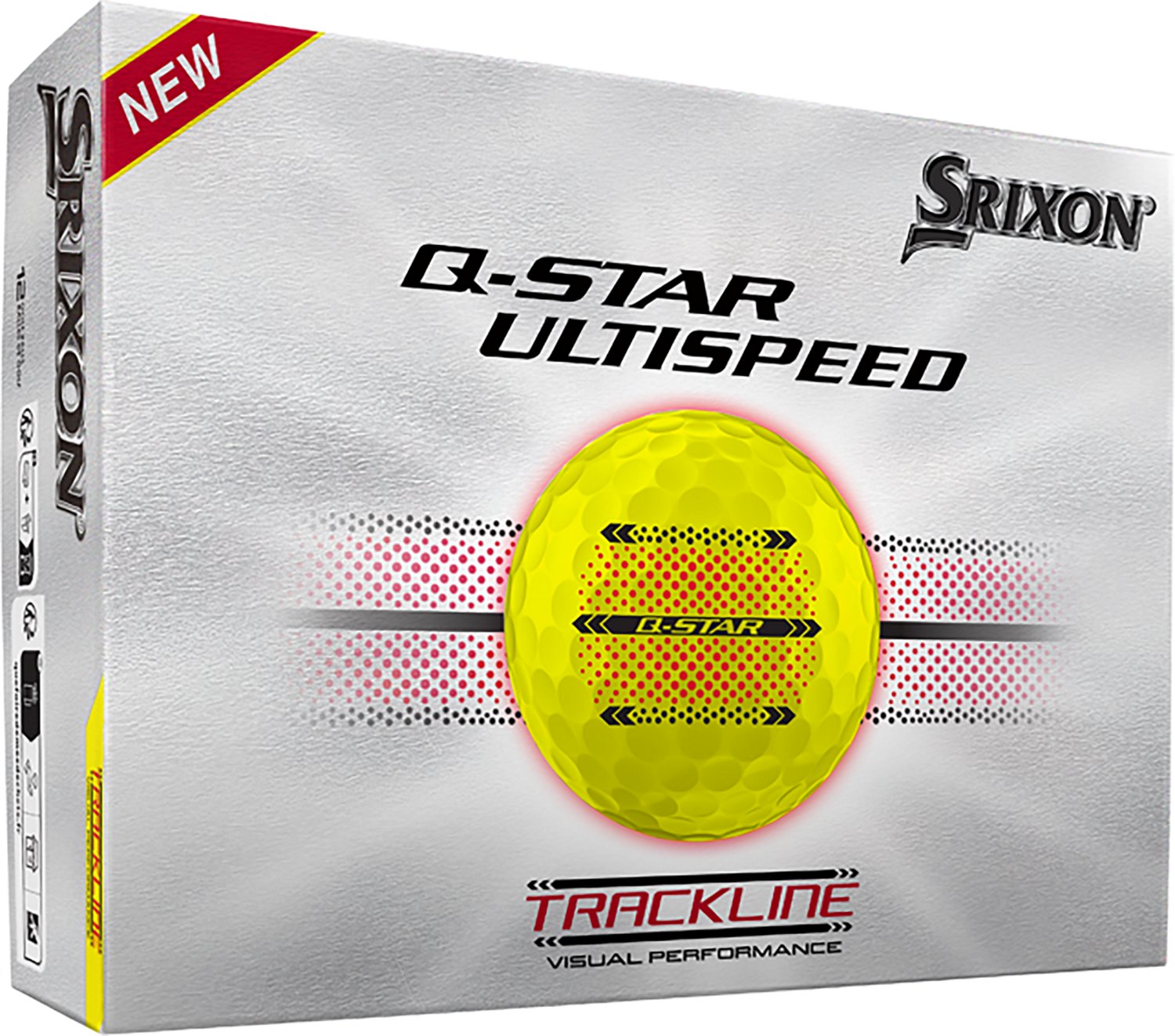 SRIXON Q-Star Ultispeed Golf Ball with Trackline