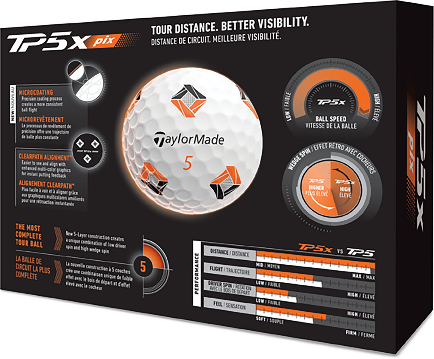 TaylorMade 2026 TP5x pix Golf Balls 12-Pack - view number 2