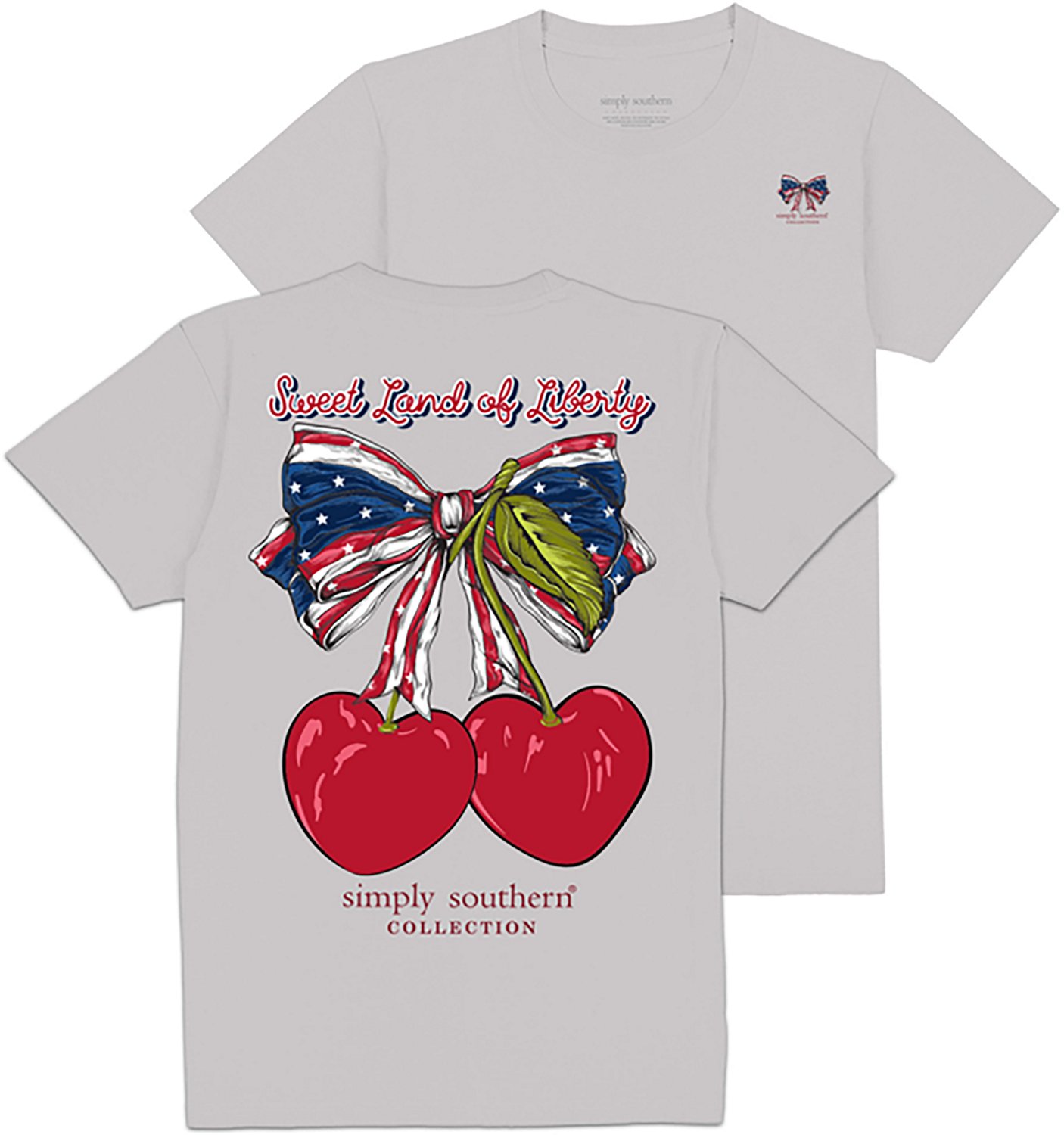 Simply Southern Women's Sweet Land Cherry Short Sleeve T-shirt - view number 2
