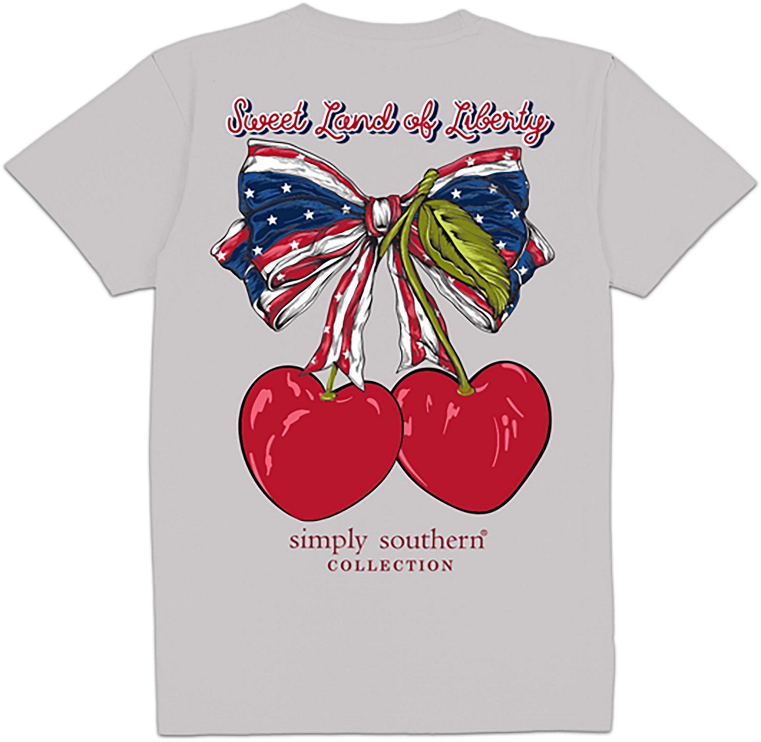 Simply Southern Women's Sweet Land Cherry Short Sleeve T-shirt - view number 3