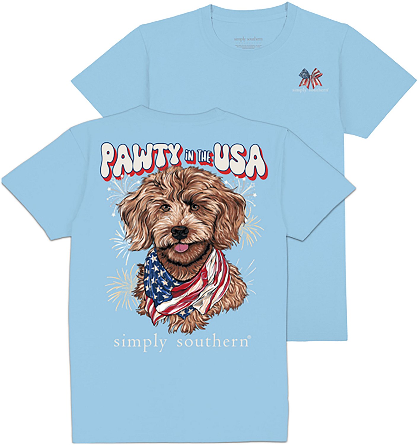 Simply Southern Women's Pawty Short Sleeve T-shirt - view number 2