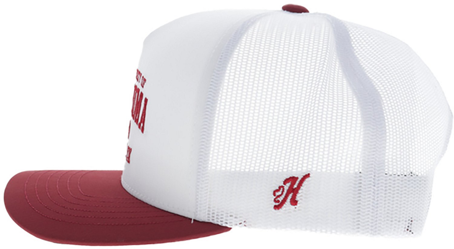 Hooey Adults' Oklahoma Sooners School Arch Year Structured Cap - view number 4